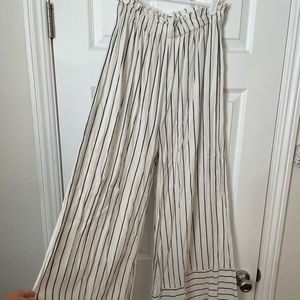 Cream Linen Pants